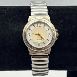 Silver & Gold Quartz Watch